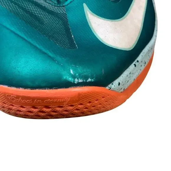 Nike Lebron 11 Low Biscayne 2014 Mens Basketball Sneaker Mystic Green - Size 9.5 - Picture 11 of 11